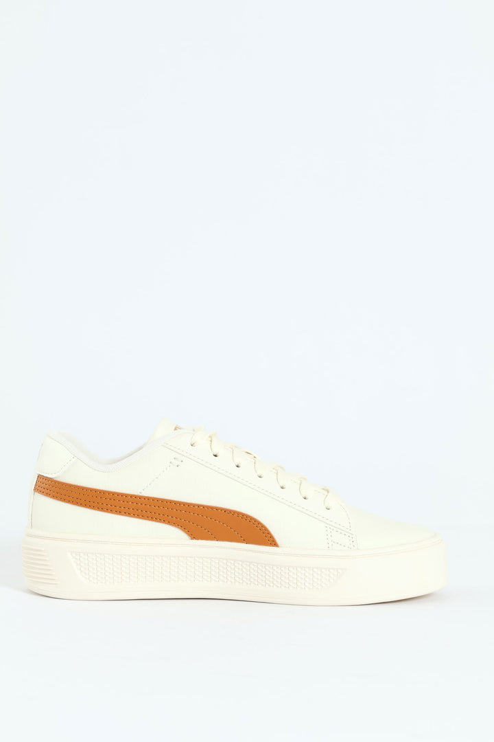 Smash Platform V3 Sneaker - Cream