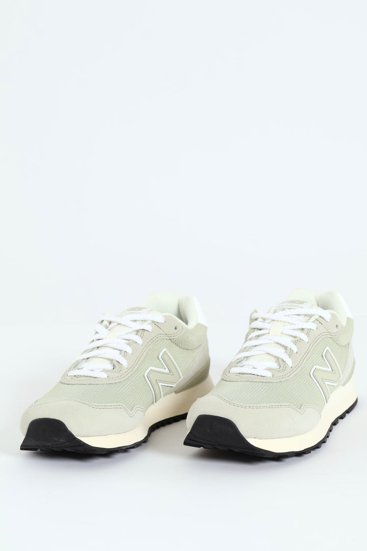 515 V3 Panelled Cleated Sole Lace Up Sneaker - Beige