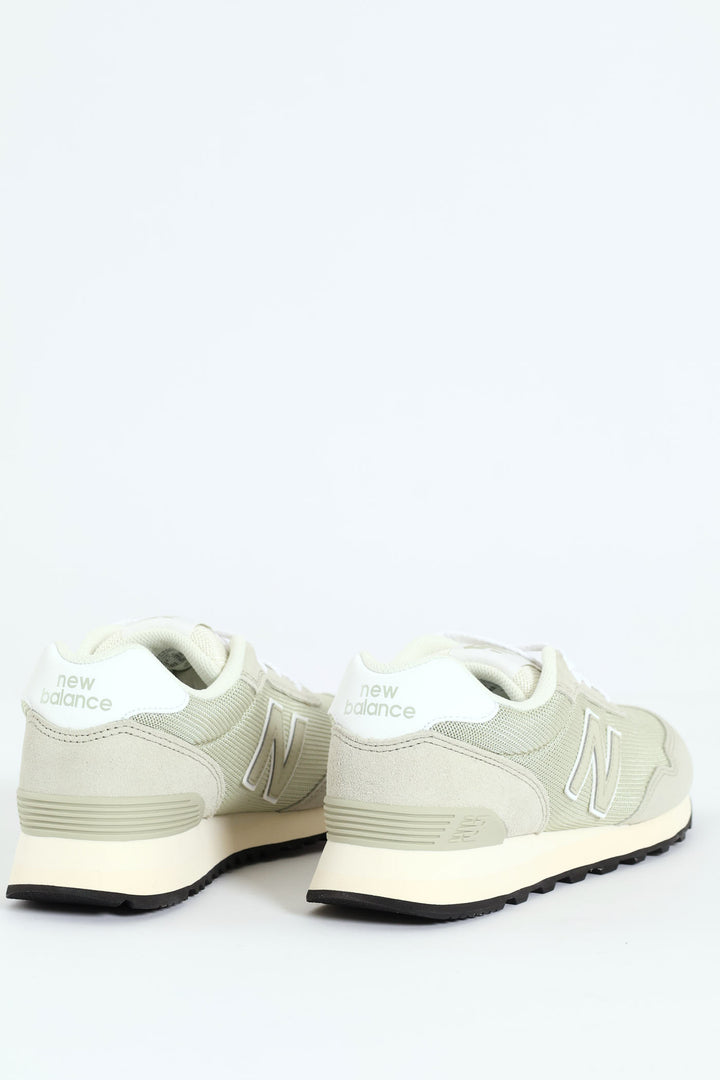 515 V3 Panelled Cleated Sole Lace Up Sneaker - Beige