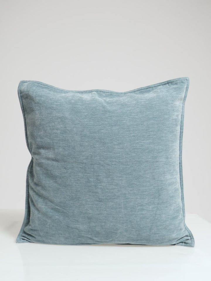 Valerie Chenille Scatter Cushion - Duck Egg