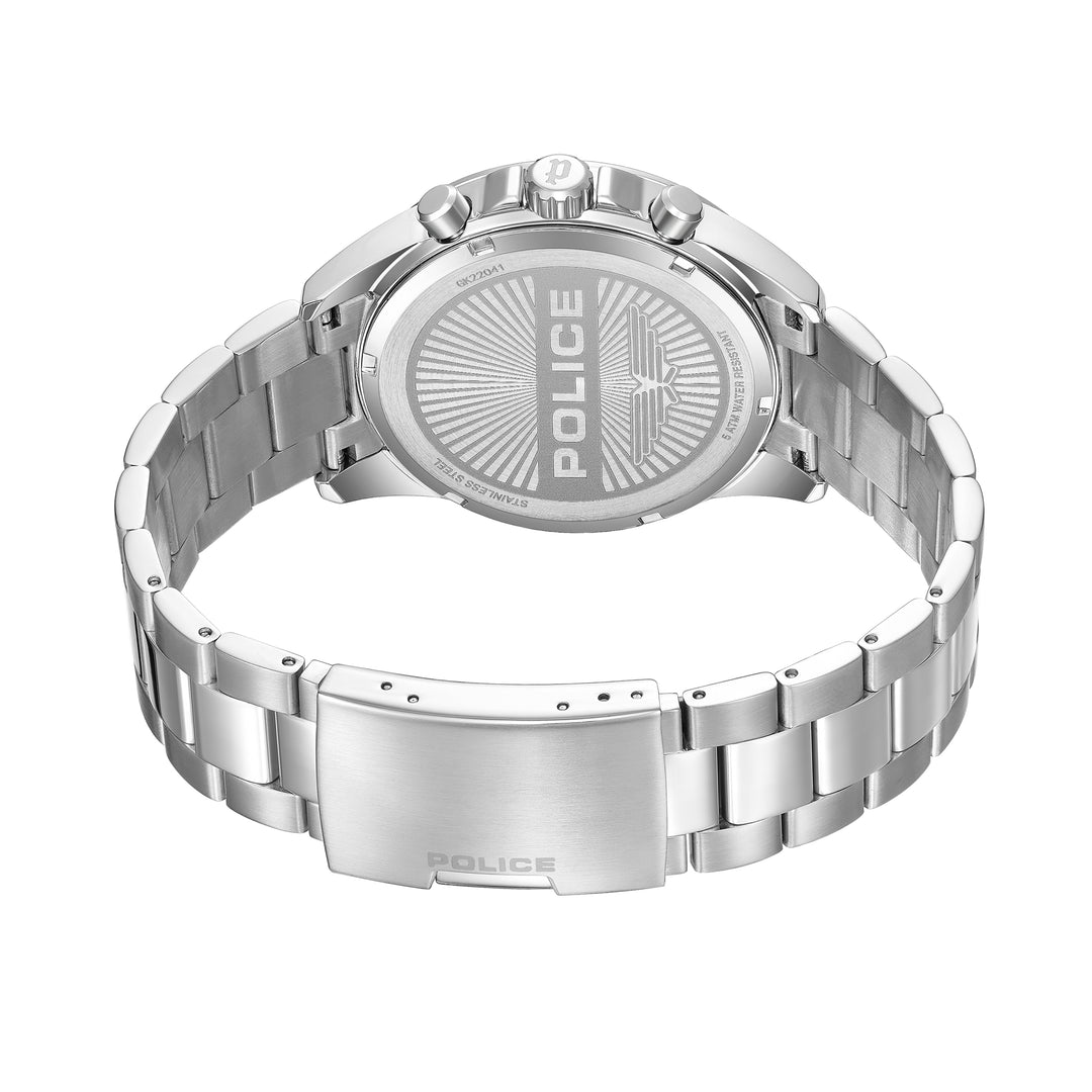 Stainless Steel Case Watch With Steel Bracelet Strap