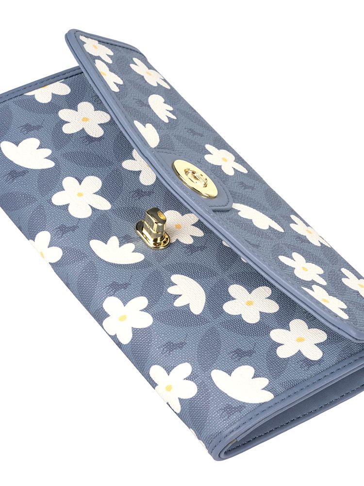 Meadow Clutch Purse - Blue