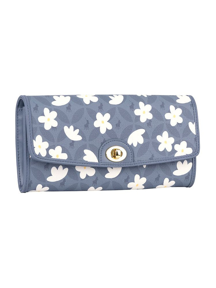 Meadow Clutch Purse - Blue