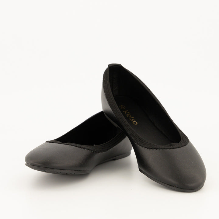 Ladies-Stretch Elastic Pump - Black