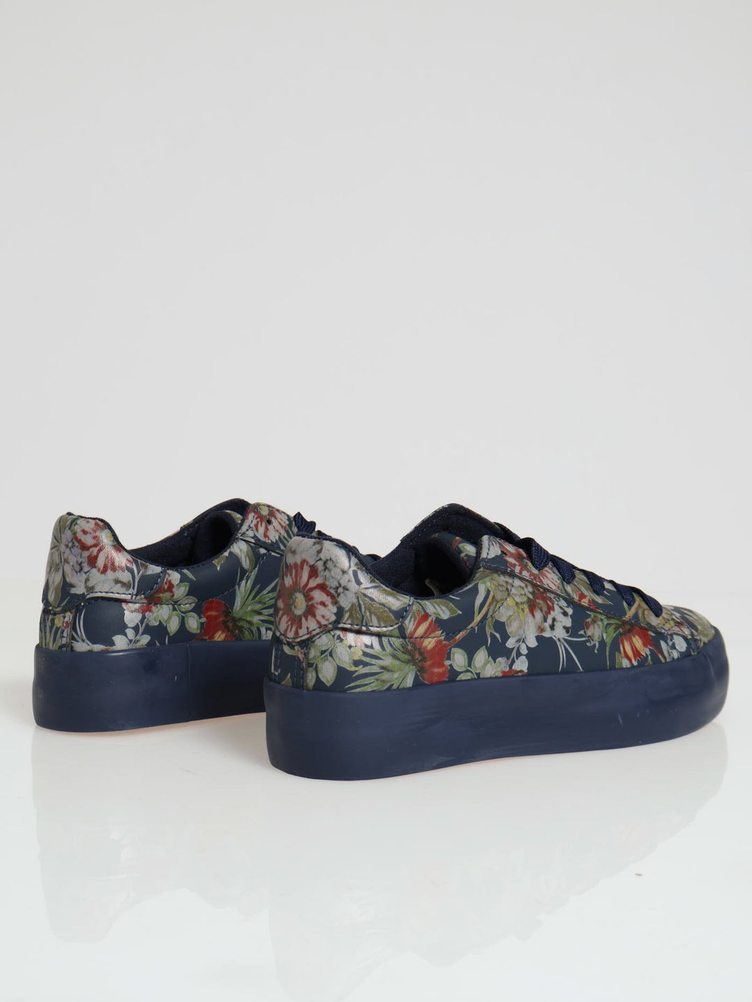 Soft Fordon Floral Mono Sneaker - Navy