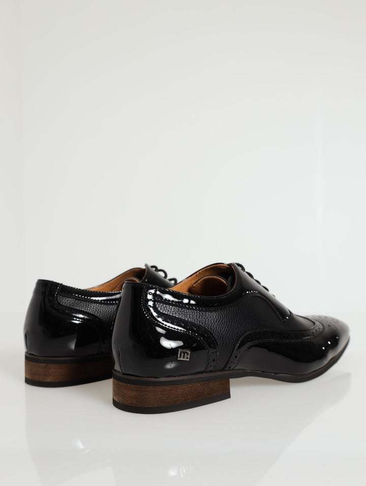 Lace Up Shoe - Black