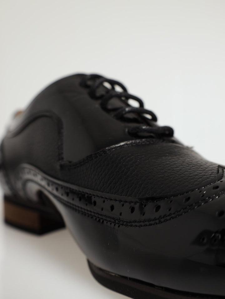 Lace Up Shoe - Black