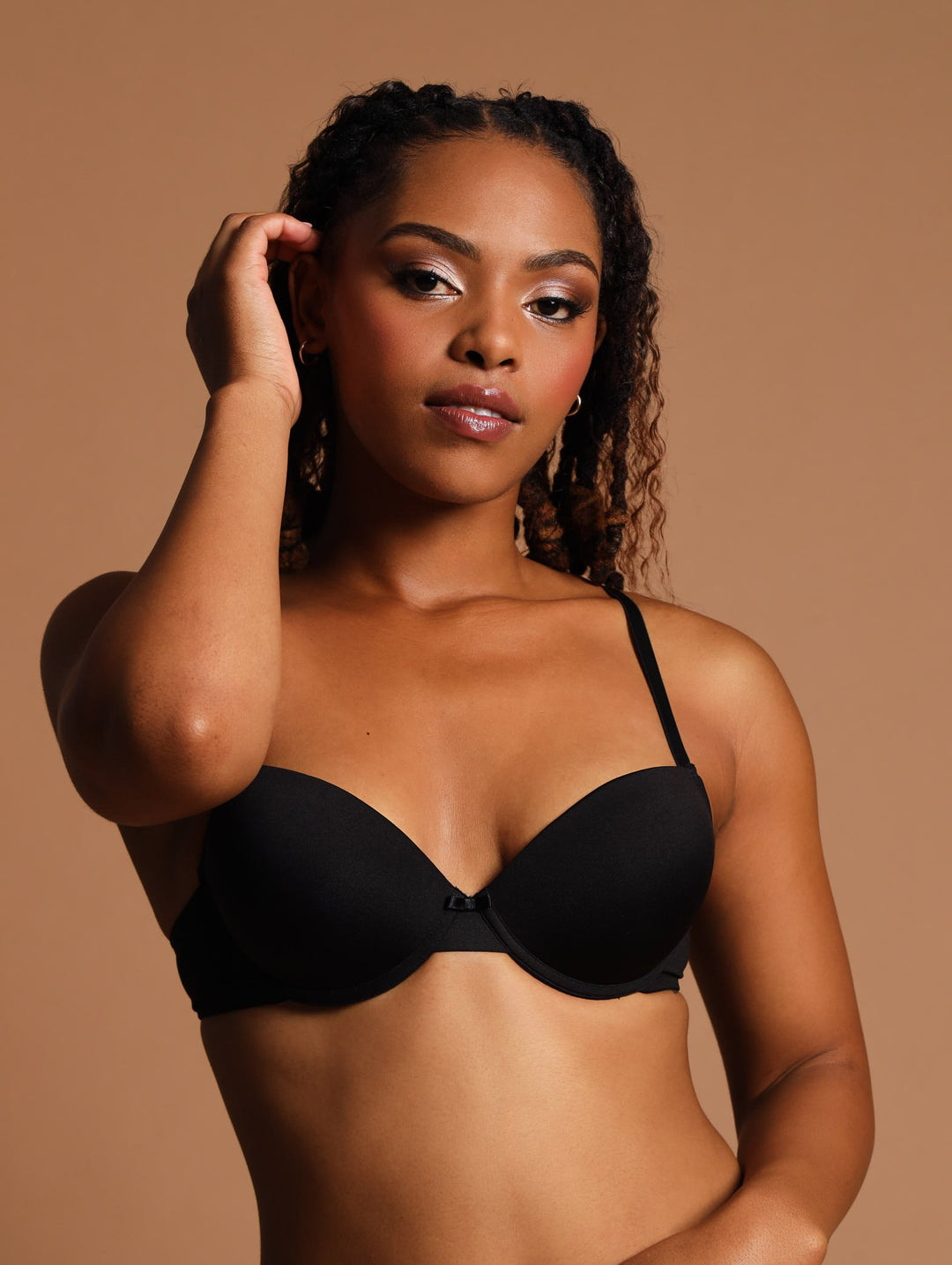 Ladies 2 Pack T-Shirt Bra - Black/Navy