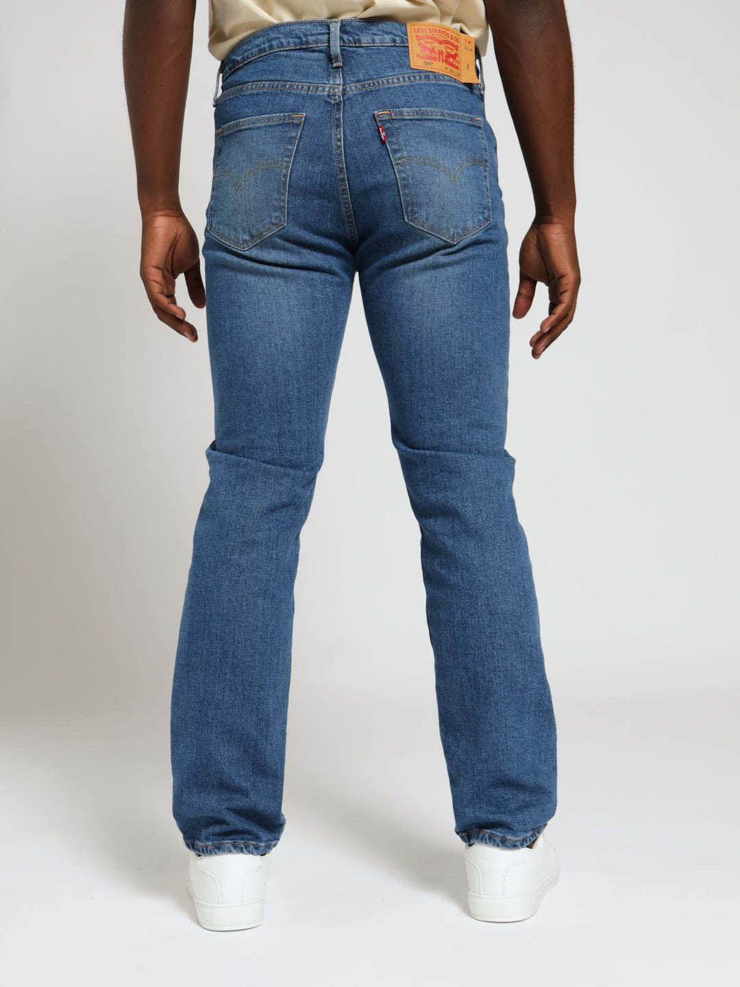 501® Original Rough Grades Denim Jean - Medium Wash