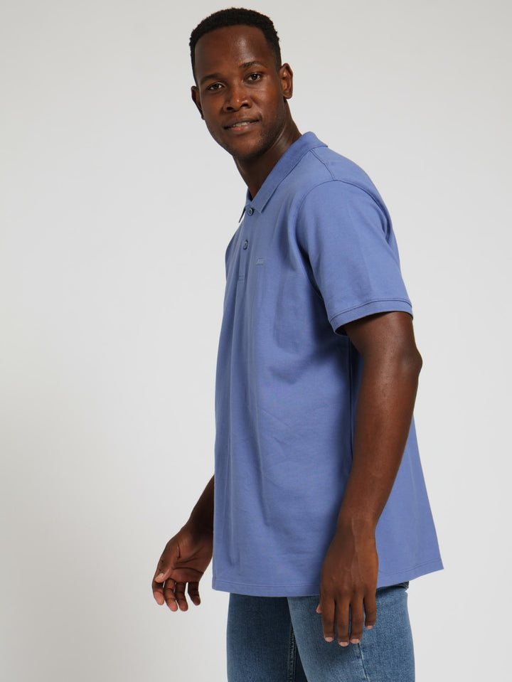 Slim Housemark Polo Golfer - Petrol