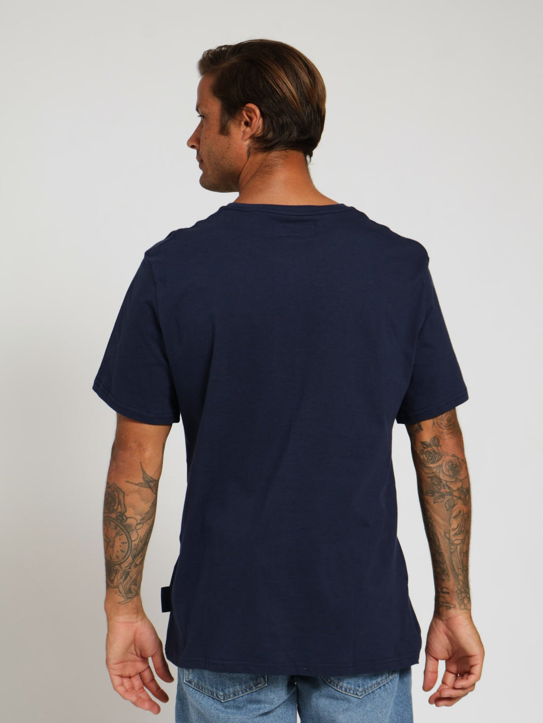 West Coast Combi Tee - Navy