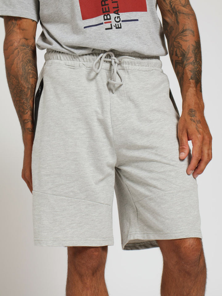 Active Jogger Short - Grey Melange