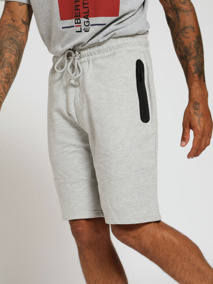 Active Jogger Short - Grey Melange