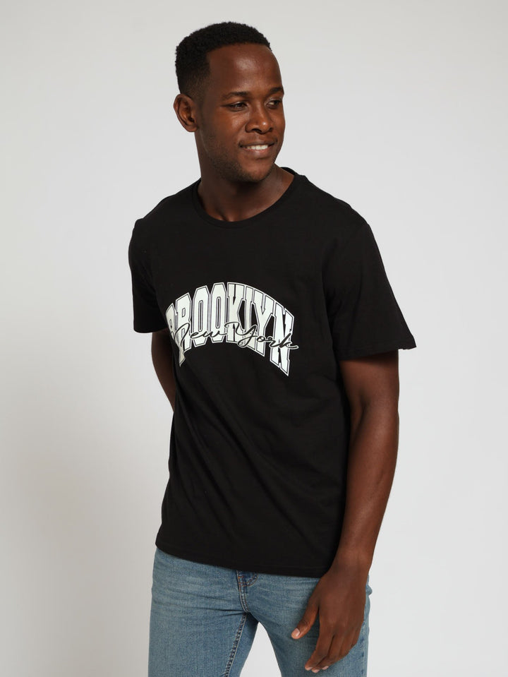 Brooklyn NY Tee - Black