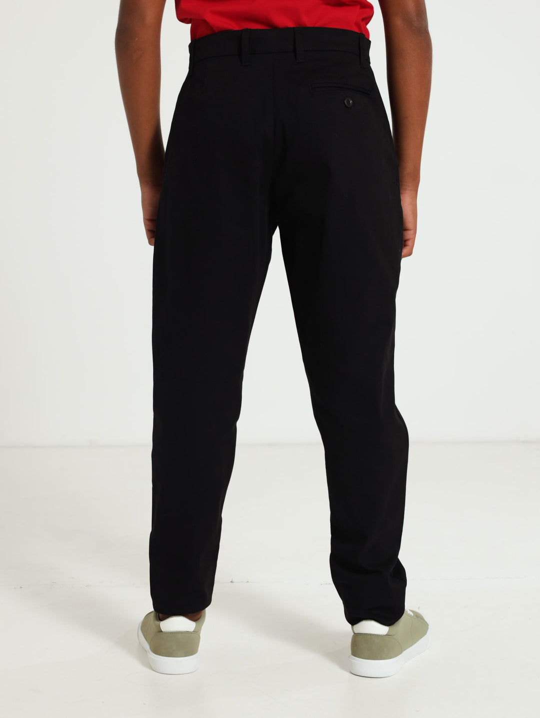 Boys Core Chino Pants - Black