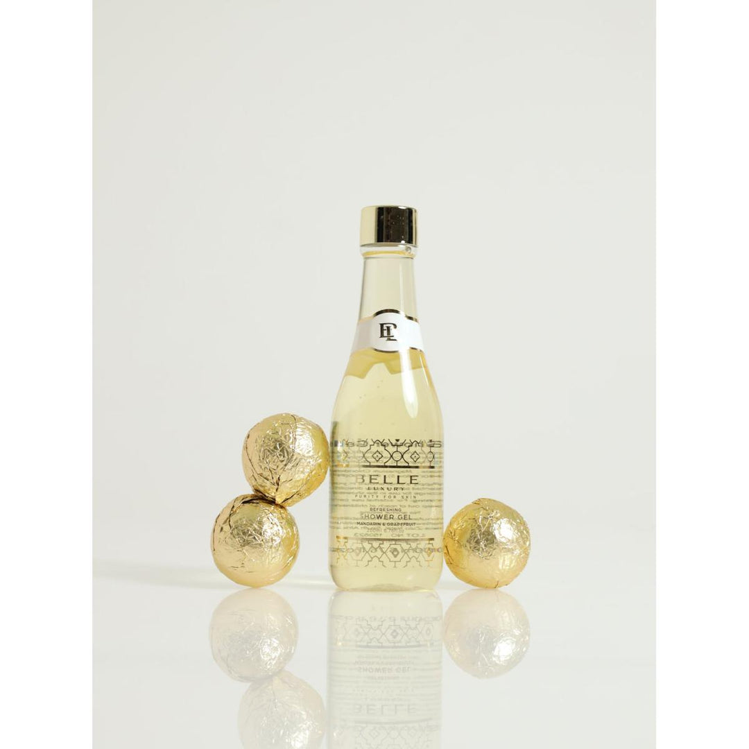 Belle Luxury Mandarin and Grapefruit Bath Set