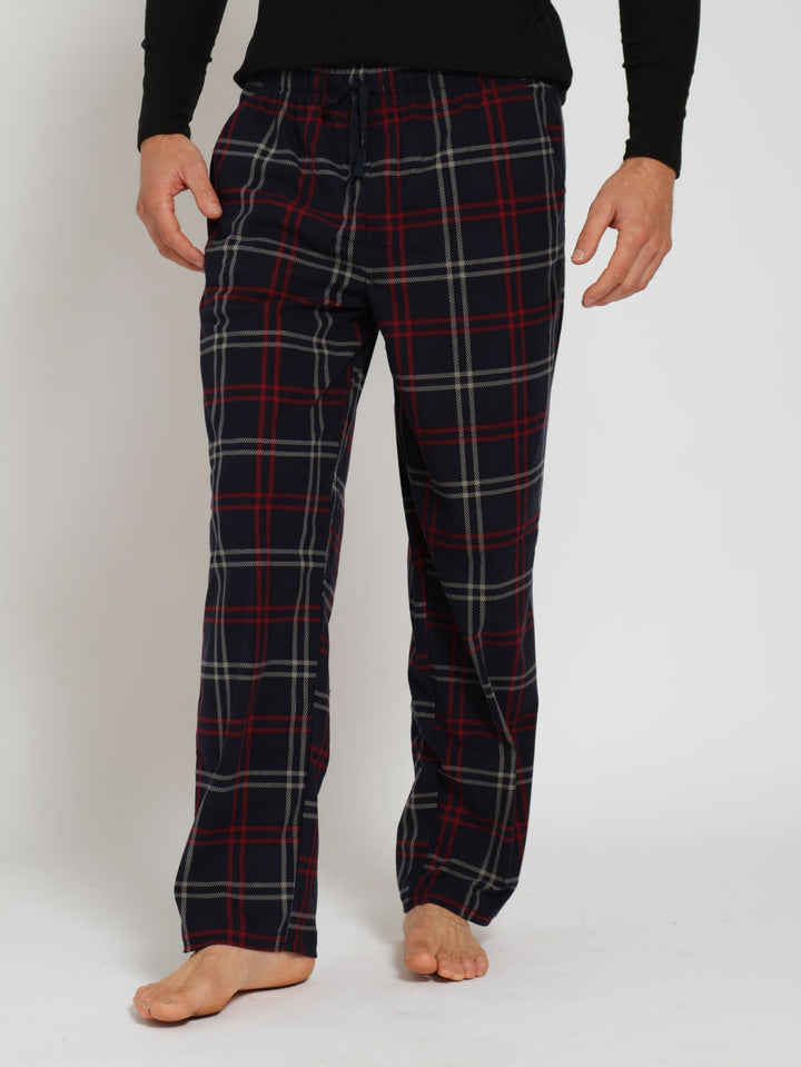 Check Butterfleece Pants - Red
