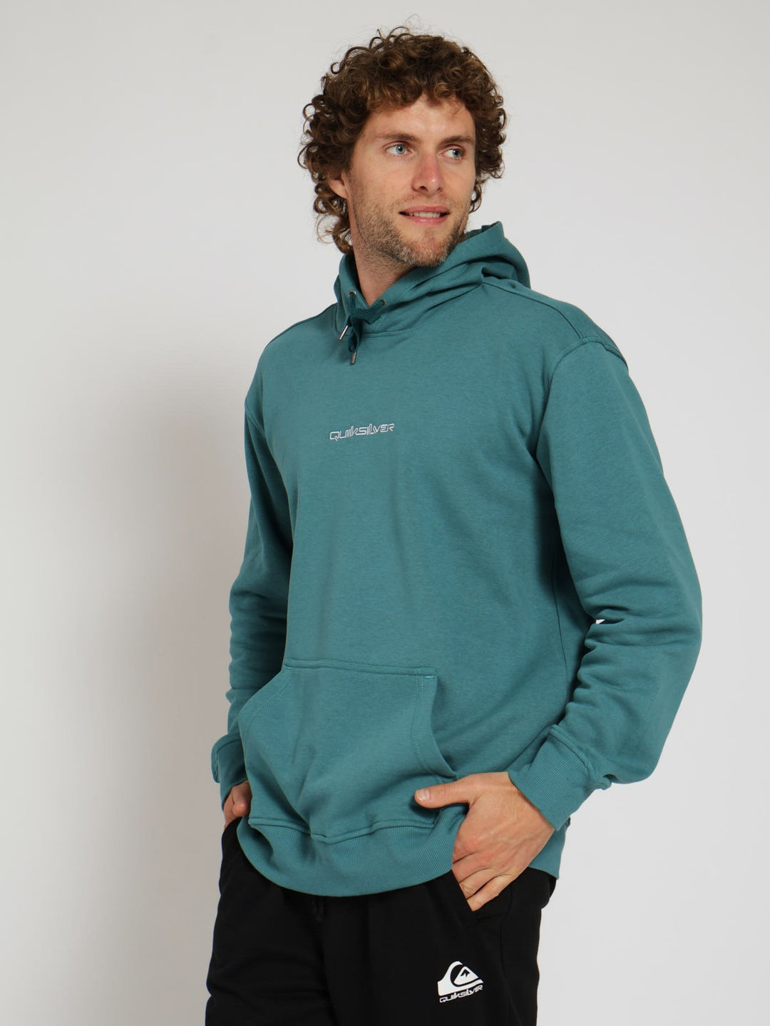 Dna Omni Logo Hoody - Teal