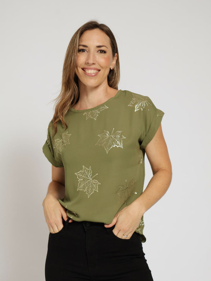 Formal Tee - Olive