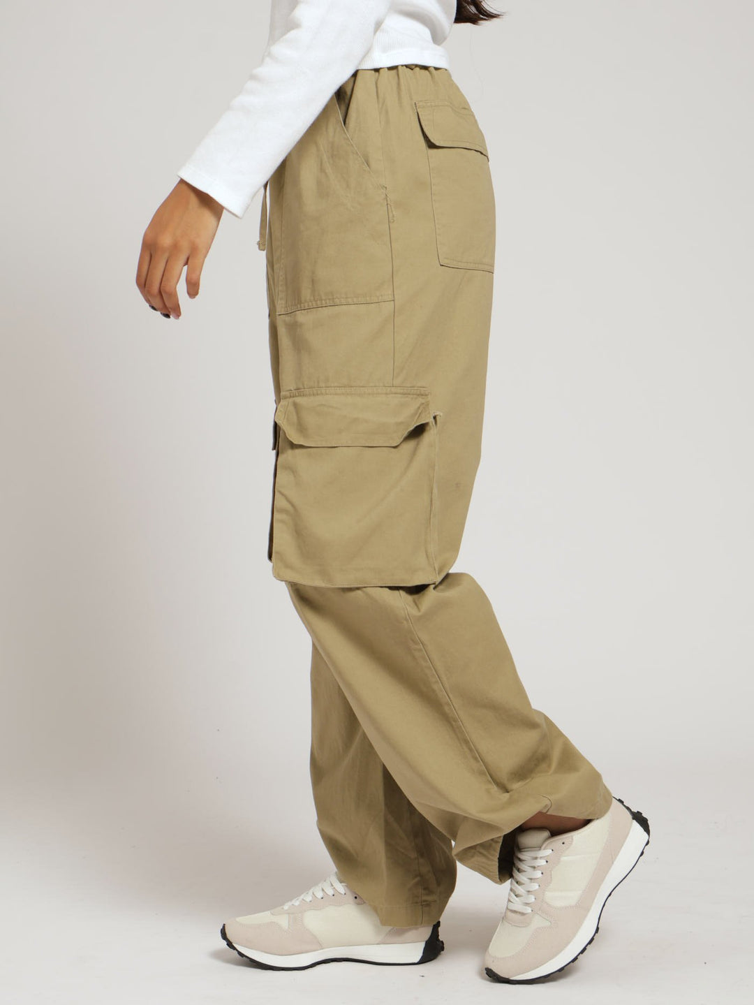 Cargo Utility Pants - Tan