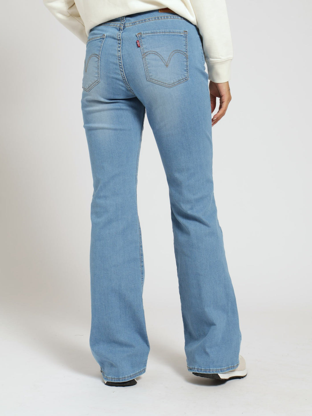 Curvy Flare Tribeca Sun Denim Jean - Dark Ink