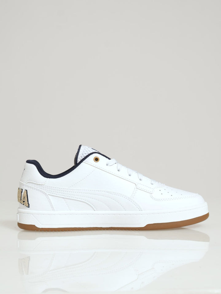1Up Caven 2.0 Retro Club Lace Up Sneaker - White/Navy