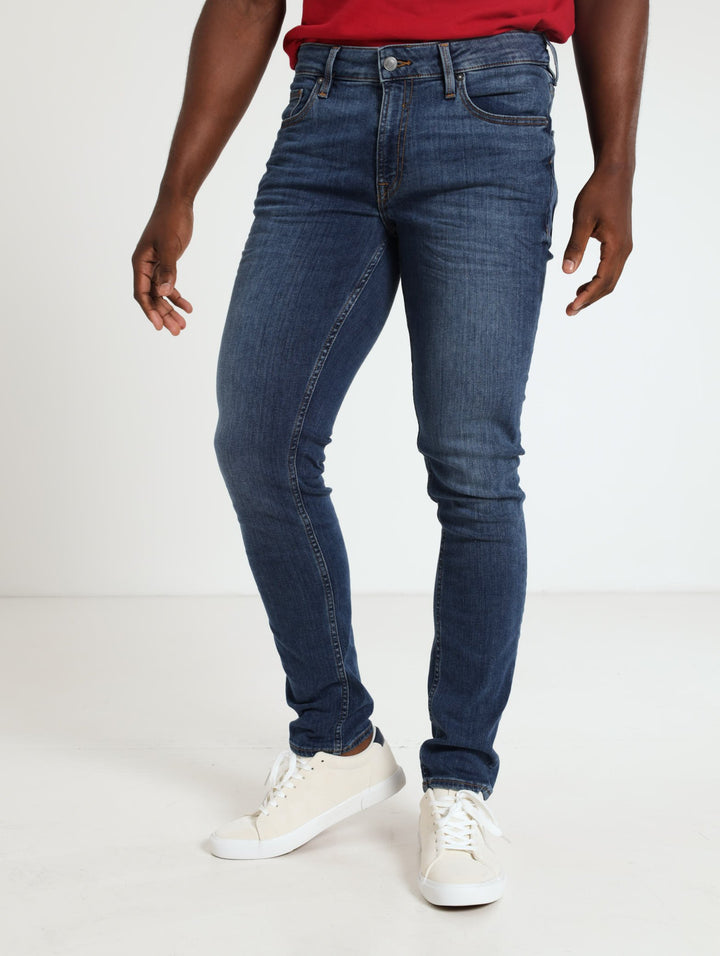 Core Skinny Denim Jean - Med Wash