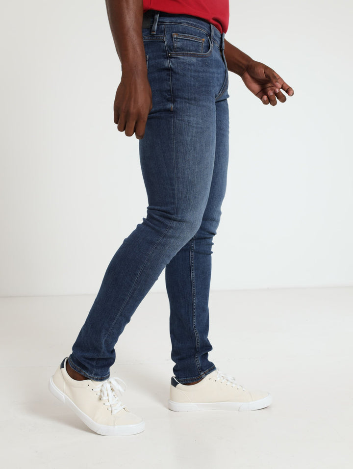 Core Skinny Denim Jean - Med Wash