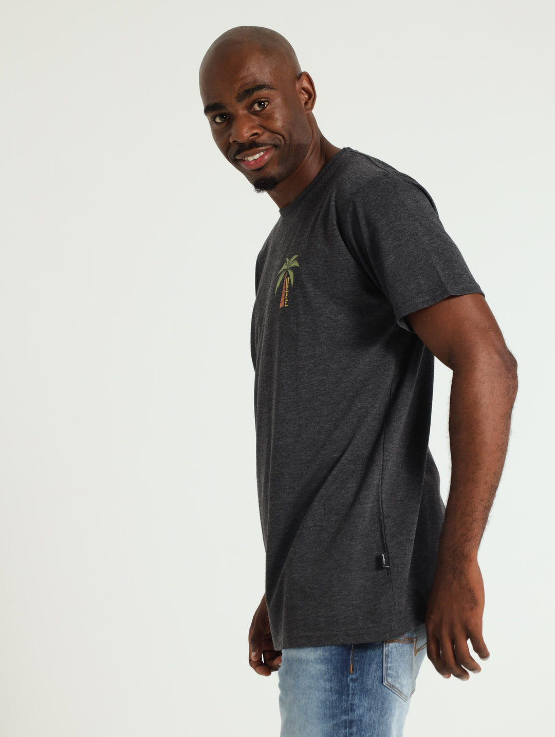 Squad Tee - Charcoal Melange