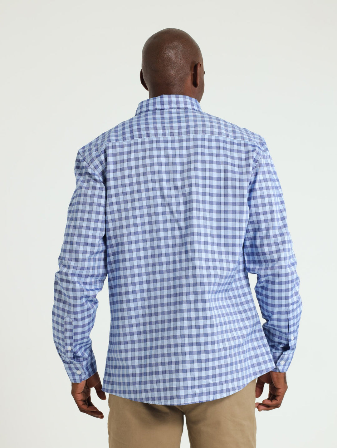 Medium Check Shirt - Blue