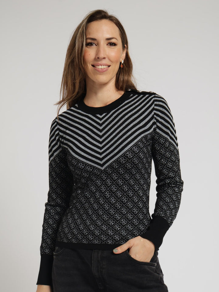 Long Sleeve Renee Knitwear - Black