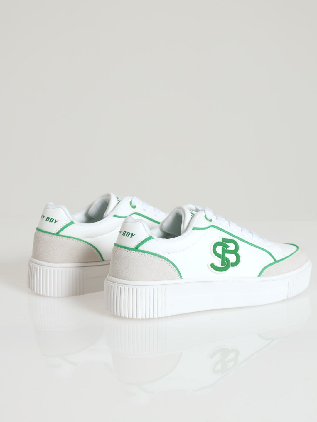 Seasonal Low Cut Sneaker - White/Green