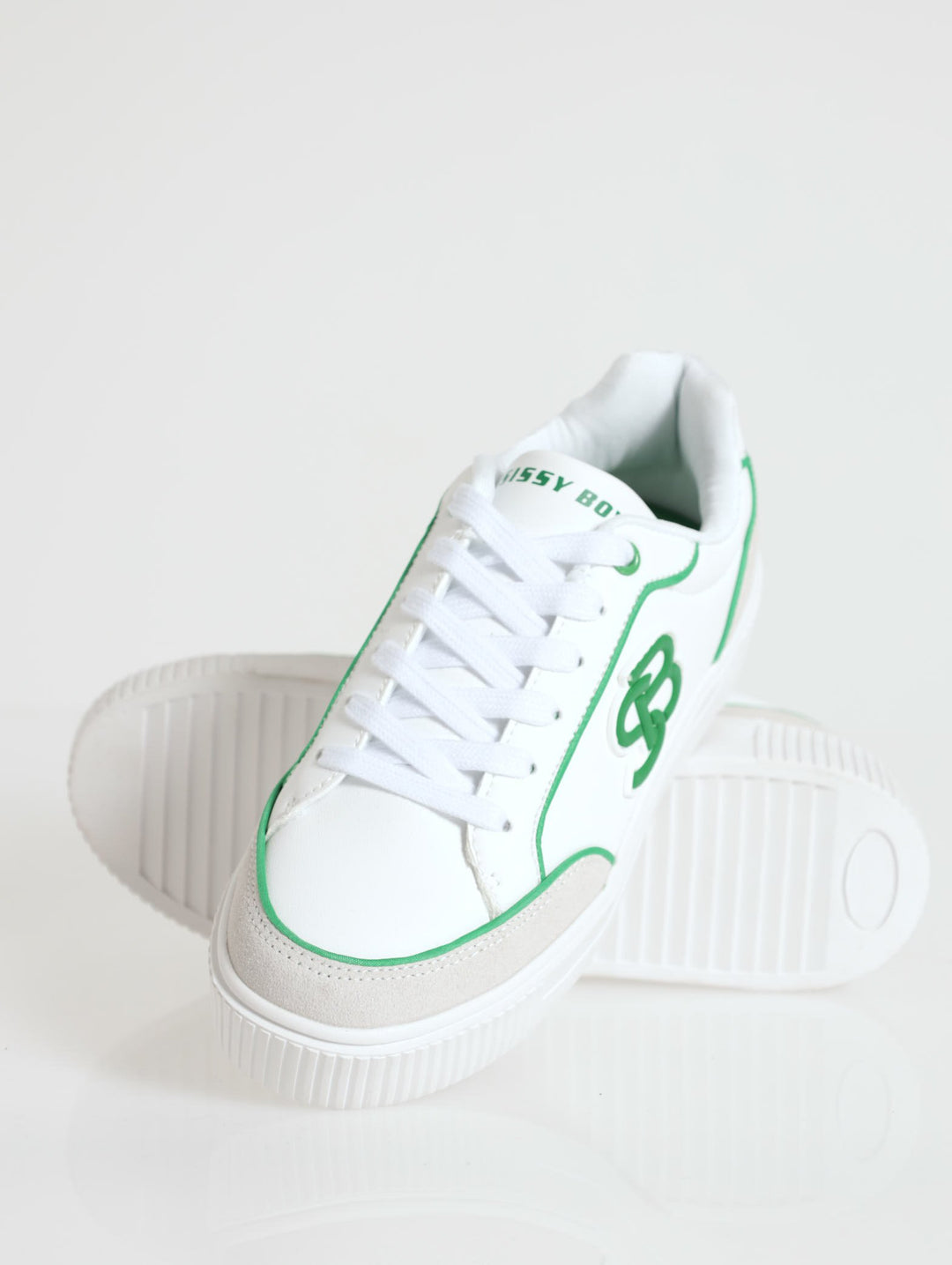 Seasonal Low Cut Sneaker - White/Green