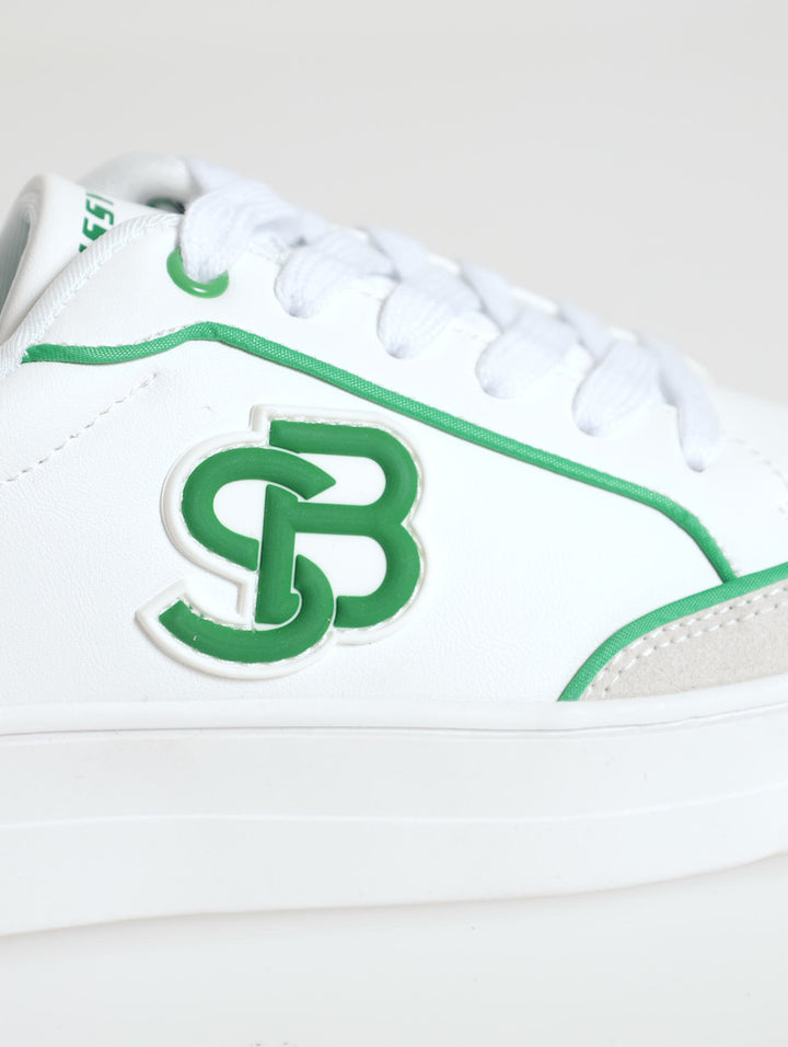 Seasonal Low Cut Sneaker - White/Green