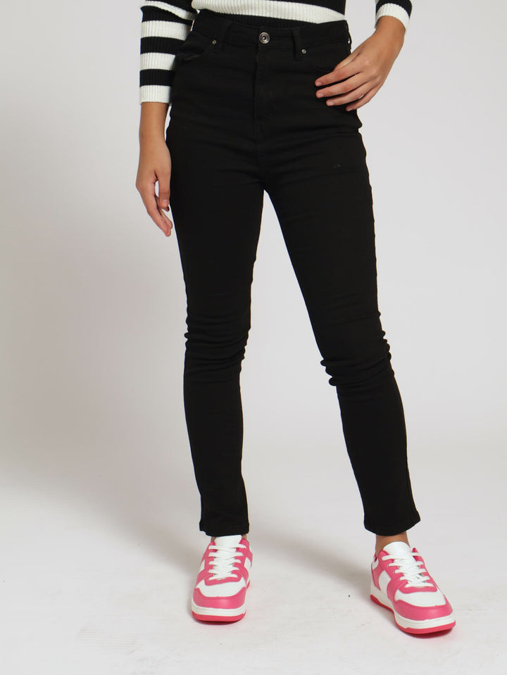 Girls Skinny Denim Jean - Black