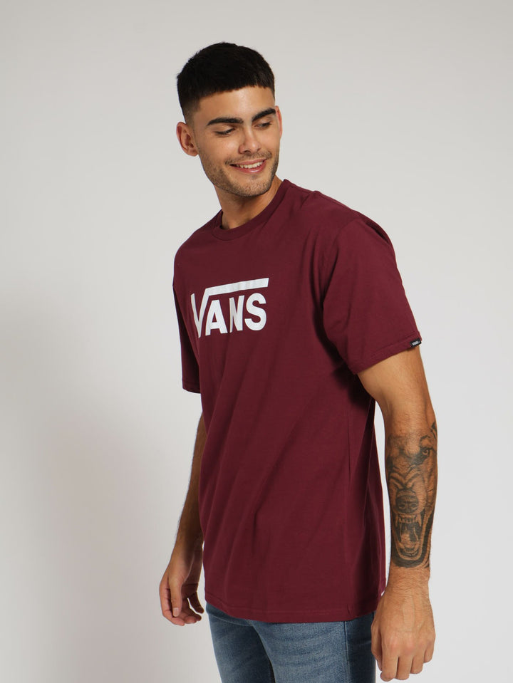 Classic Tee - Burgundy