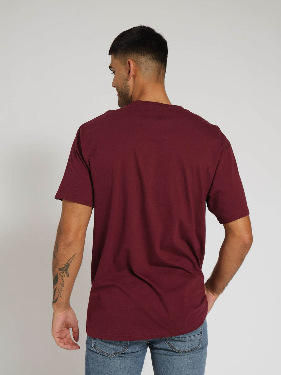 Classic Tee - Burgundy