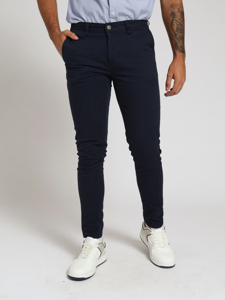 Skinny Fit Chino - Navy