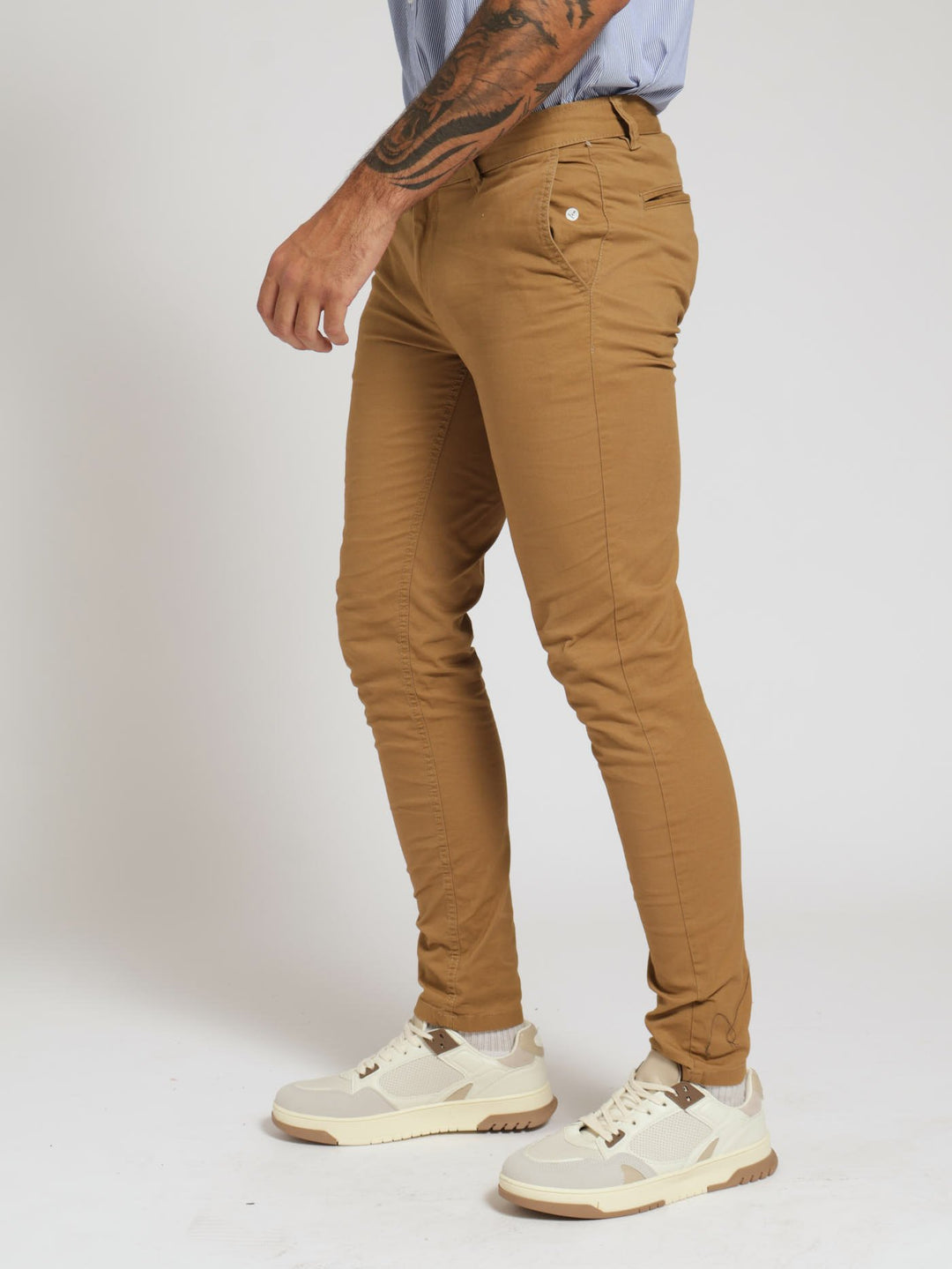 Skinny Fit Chino - Camel