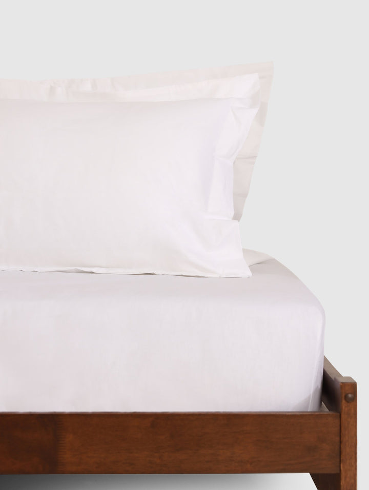 2 Pack 200TC Oxford Pillowcases - White