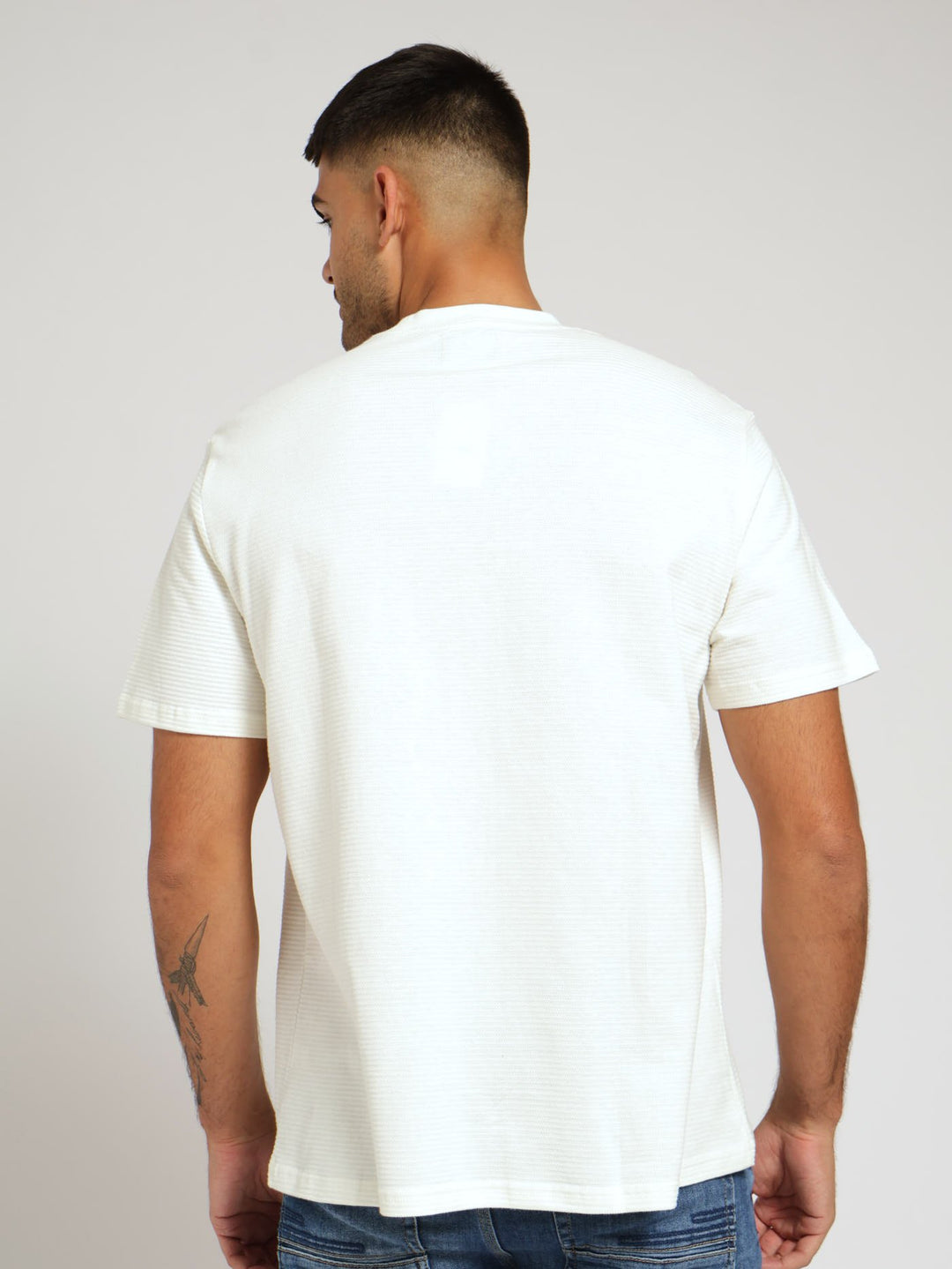 Ottoman Crew Tee - Off White