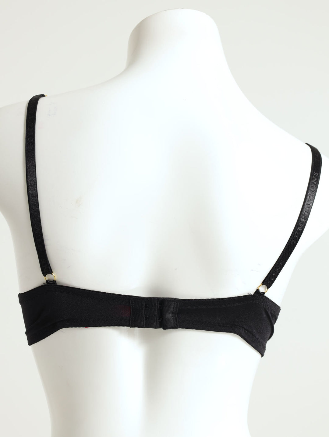 T-Shirt Double Push-Up Bra - Black