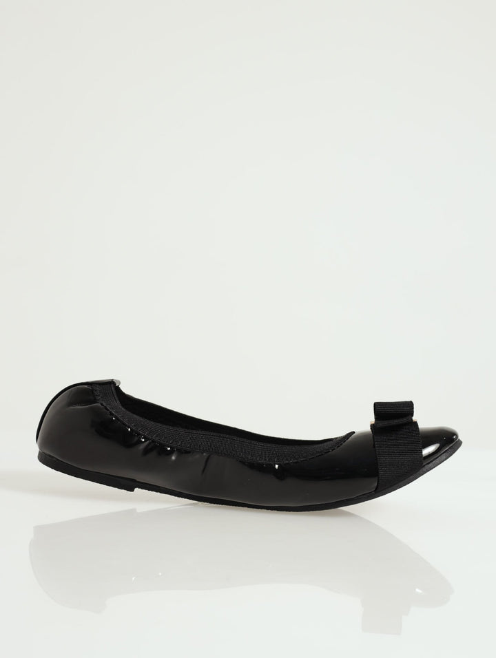 Elasticated Pump - Black