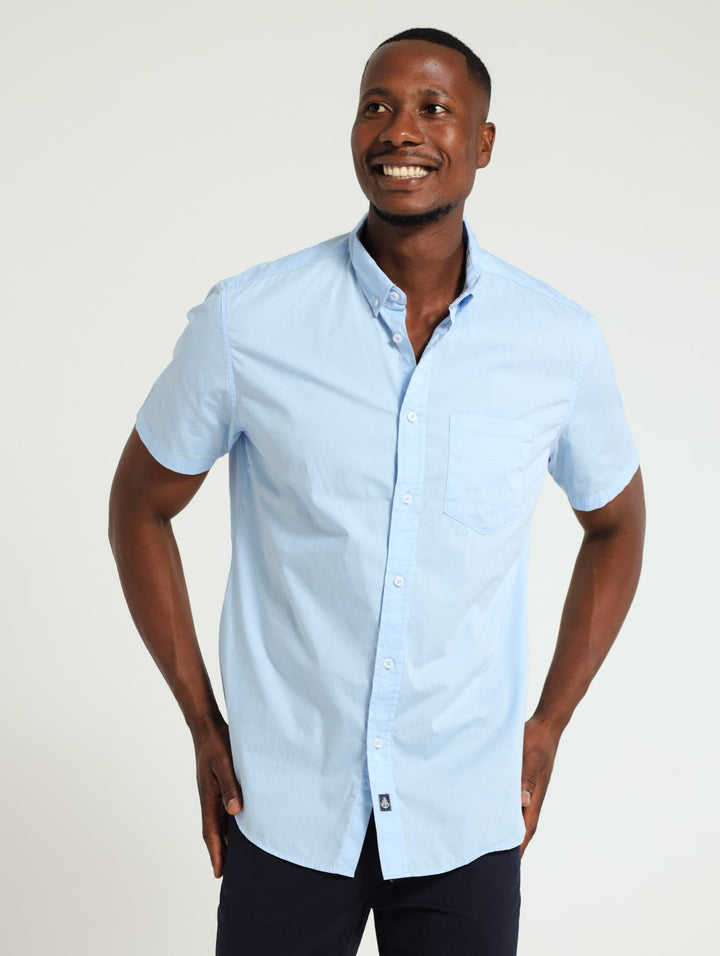 Poplin Shirt - Light Blue