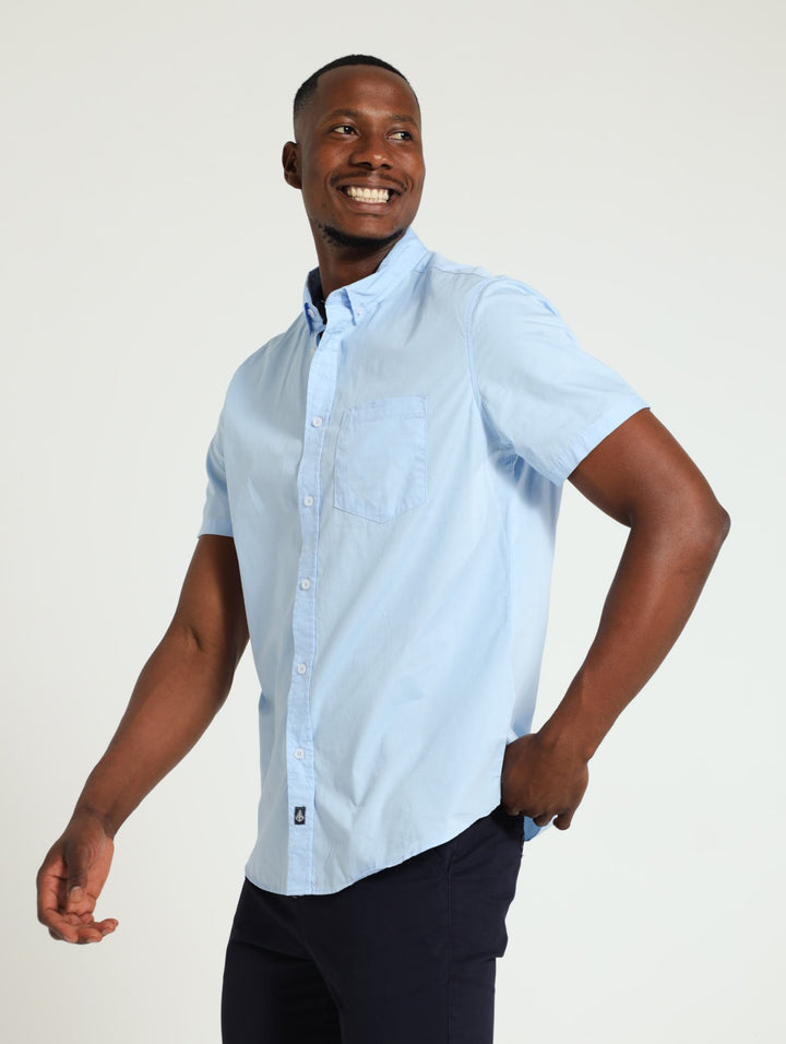 Poplin Shirt - Light Blue