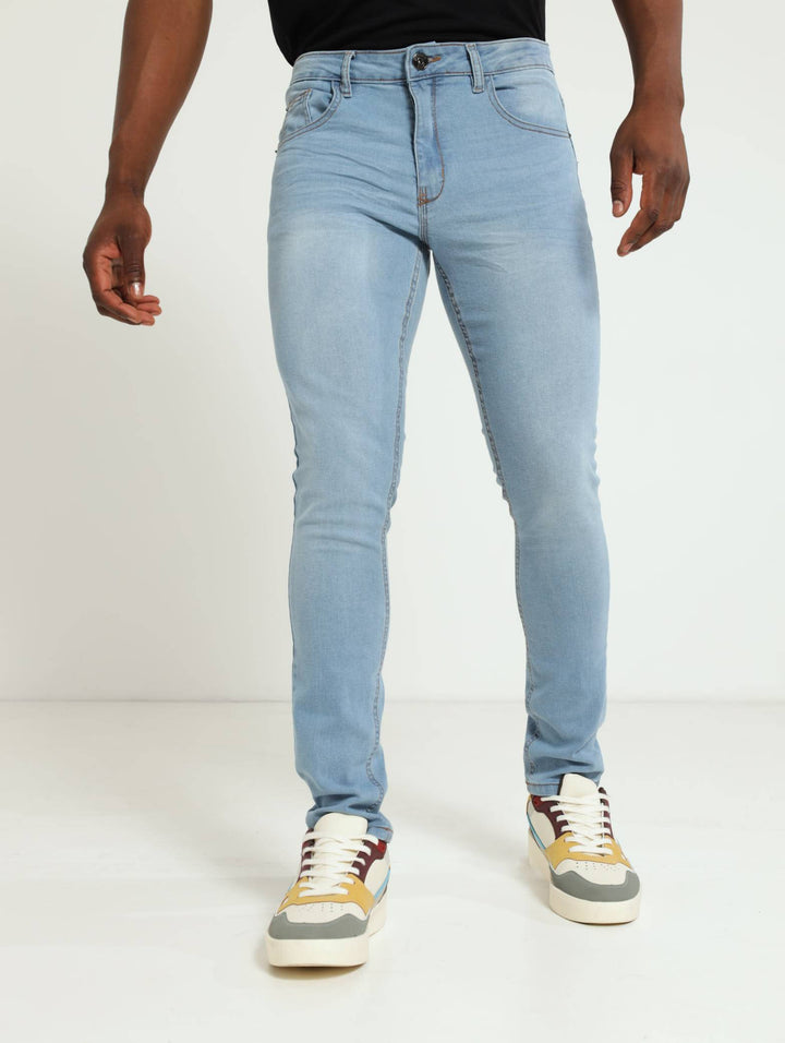 Super Skinny Basic Denim Jean - Light Blue