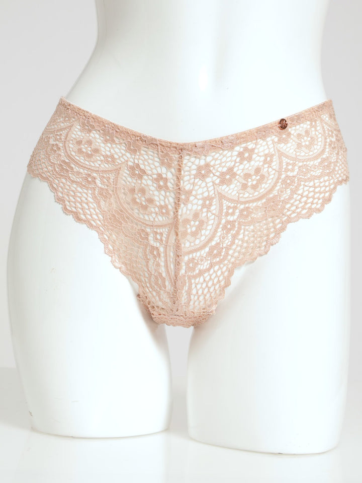 3 Pack Galloon Lace Brazilian Panty