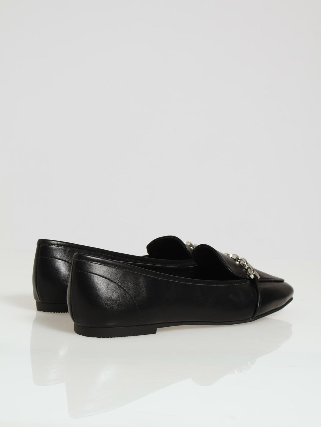 Doraa Square Toe Pump - Black