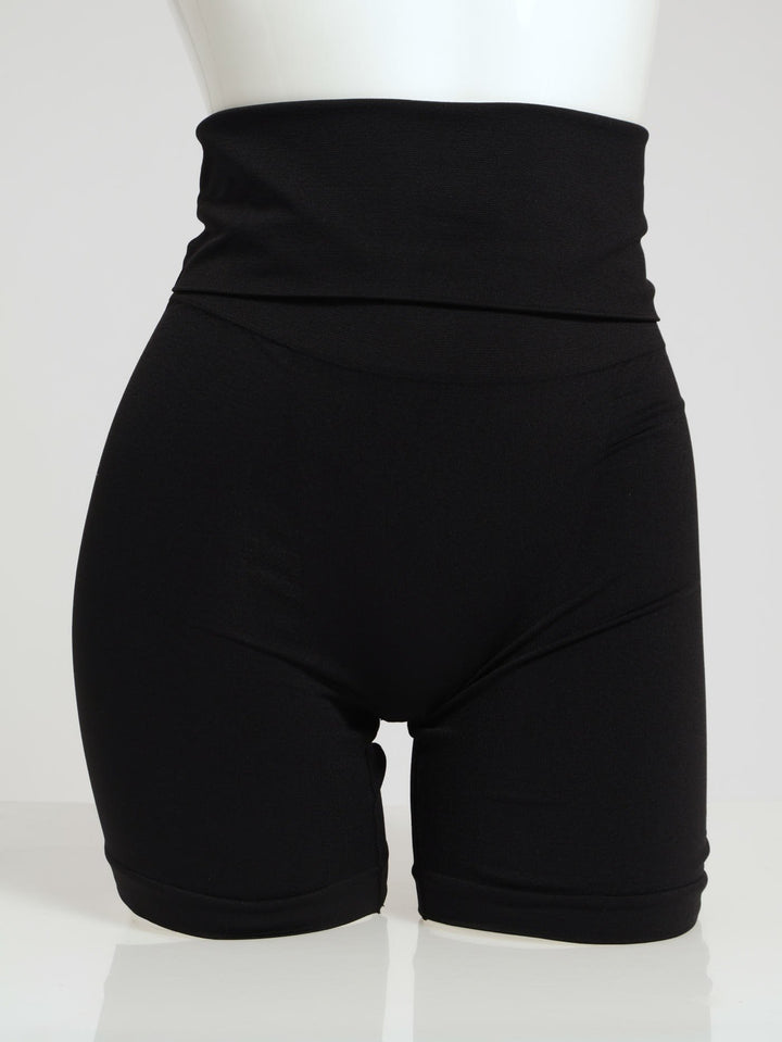 Seamless Long Leg Shaper - Black