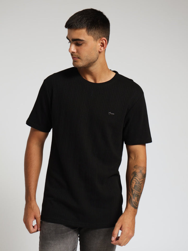 Texture Ingot Tee - Black